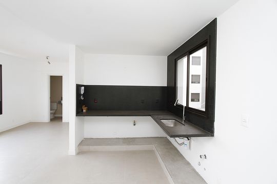 Cozinha de apartamento à venda com 3 quartos, 78m² em Gutierrez, Belo Horizonte