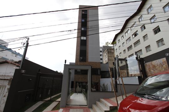 Fachada de apartamento à venda com 3 quartos, 78m² em Gutierrez, Belo Horizonte