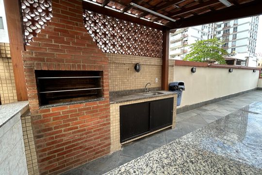 Área comum - Churrasqueira de apartamento para alugar com 3 quartos, 112m² em Méier, Rio de Janeiro