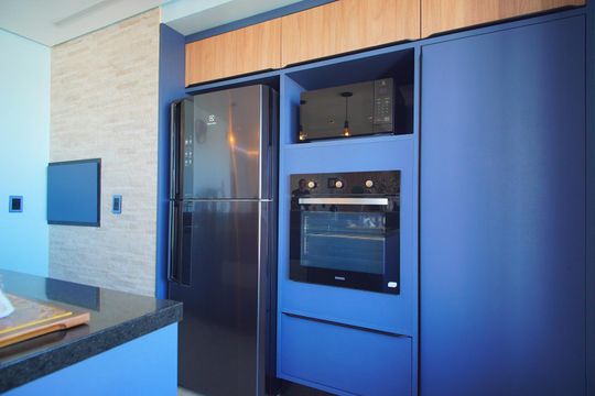 Cozinha de apartamento à venda com 1 quarto, 75m² em Protásio Alves, Porto Alegre