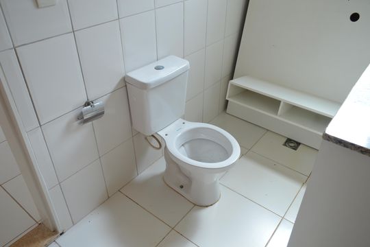 Banheiro da Suíte 2 de casa para alugar com 3 quartos, 120m² em Jardim Manoel Penna, Ribeirão Preto