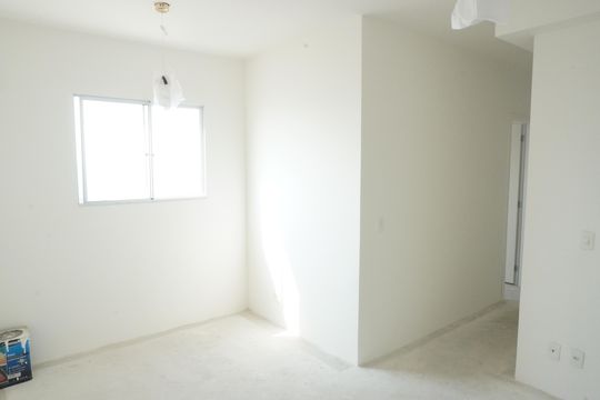 Sala de Estar de apartamento à venda com 2 quartos, 49m² em Chácara do Solar I (fazendinha), Santana de Parnaíba
