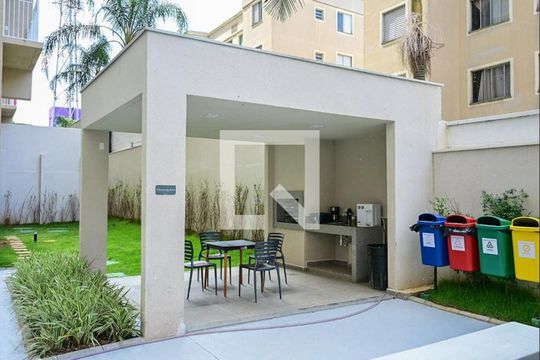 Área comum - Churrasqueira de apartamento para alugar com 1 quarto, 27m² em Morumbi, São Paulo