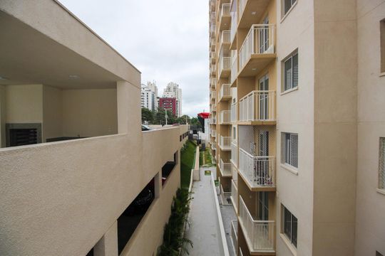 Área comum de apartamento para alugar com 1 quarto, 27m² em Morumbi, São Paulo