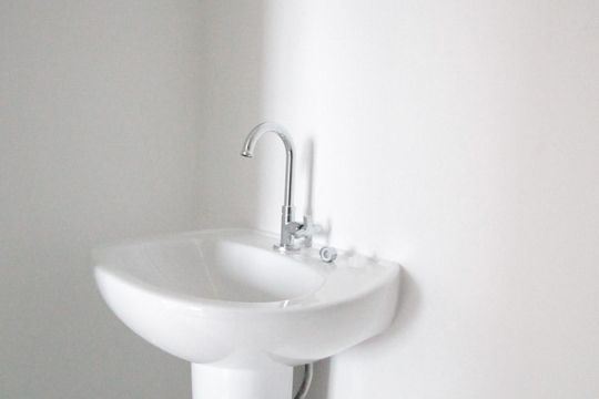 Banheiro da Suíte de apartamento para alugar com 1 quarto, 27m² em Morumbi, São Paulo