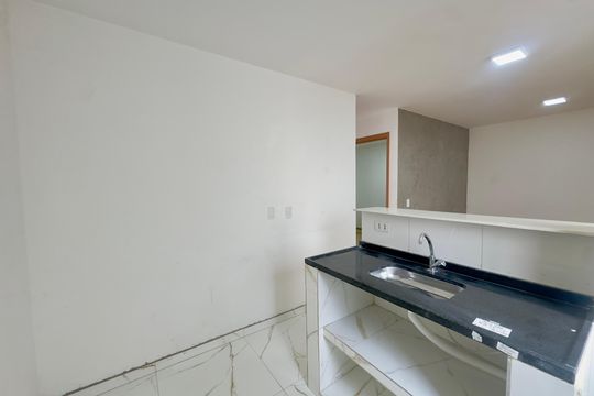 Cozinha de apartamento para alugar com 2 quartos, 43m² em Jardim Novo Portugal, Guarulhos