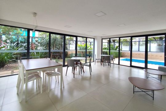 Area Comum de apartamento para alugar com 1 quarto, 42m² em Santo Amaro, São Paulo