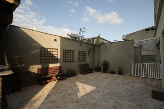 Área comum - Churrasqueira de apartamento à venda com 2 quartos, 50m² em Vila Floresta, Santo André