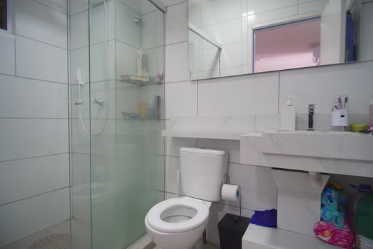 Banheiro de apartamento para alugar com 2 quartos, 60m² em Campina, São Leopoldo