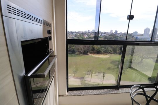 Varanda gourmet de apartamento para alugar com 2 quartos, 70m² em Patrimônio, Uberlândia