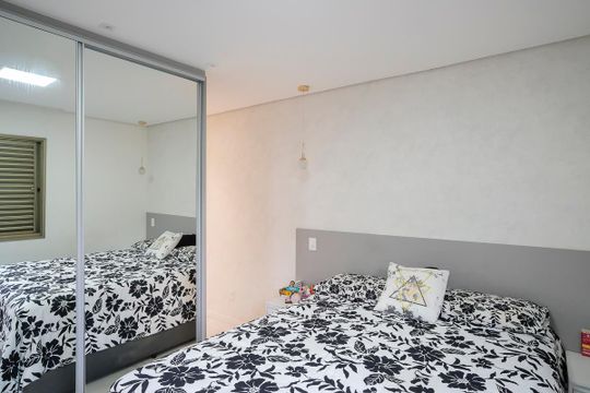 Suíte de apartamento à venda com 3 quartos, 120m² em Santa Paula, São Caetano do Sul