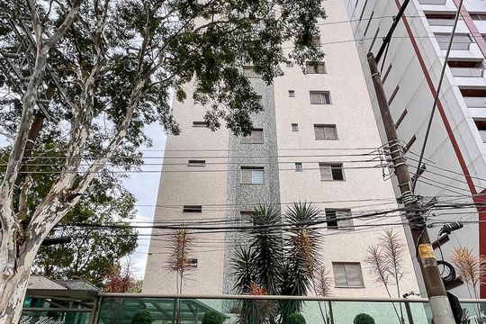 Fachada + plaquinha de apartamento à venda com 3 quartos, 120m² em Santa Paula, São Caetano do Sul