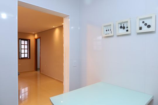 Cozinha de casa para alugar com 3 quartos, 85m² em Vila Jacuí, São Paulo