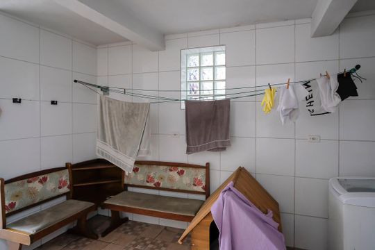 Área de serviço de casa à venda com 4 quartos, 190m² em Boa Vista, São Caetano do Sul