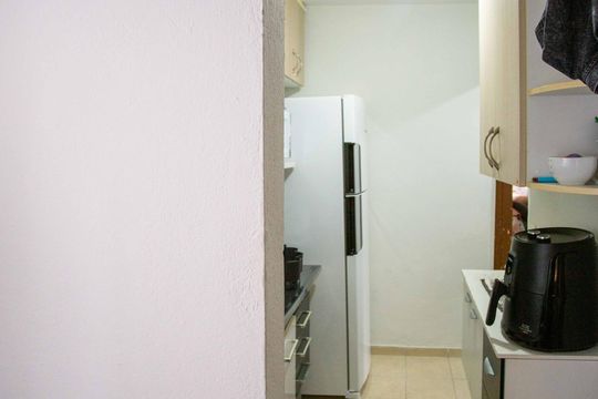 Área de Serviço de apartamento à venda com 2 quartos, 54m² em Campanário, Diadema