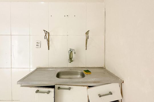 Cozinha de apartamento para alugar com 2 quartos, 35m² em Cachoeira do Bom Jesus, Florianópolis