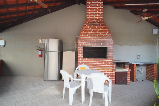 Área comum - Churrasqueira de apartamento para alugar com 3 quartos, 98m² em Rio dos Sinos, São Leopoldo