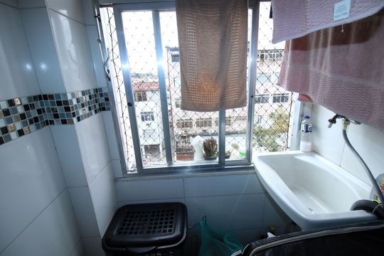 Área de Serviço de apartamento à venda com 2 quartos, 60m² em Olaria, Rio de Janeiro
