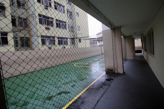 Área comum - Quadra poliesportiva de apartamento à venda com 2 quartos, 60m² em Olaria, Rio de Janeiro