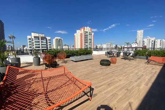 Área externa de apartamento à venda com 2 quartos, 42m² em Tatuapé, São Paulo