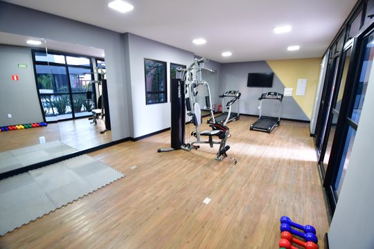 Área comum - Academia de apartamento à venda com 3 quartos, 65m² em Botafogo, Campinas