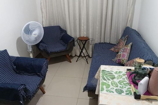 Sala de apartamento para alugar com 1 quarto, 37m² em Vila Caiçara, Praia Grande
