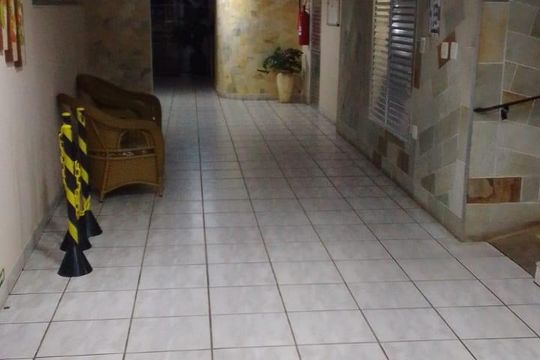 Área externa de apartamento para alugar com 1 quarto, 37m² em Vila Caiçara, Praia Grande