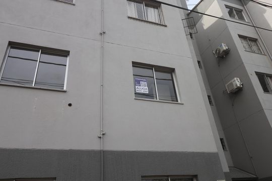 Placa de apartamento para alugar com 2 quartos, 40m² em Estância Velha, Canoas