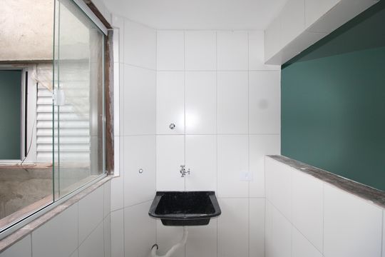 Área de Serviço de apartamento para alugar com 2 quartos, 55m² em Vila Jacuí, São Paulo
