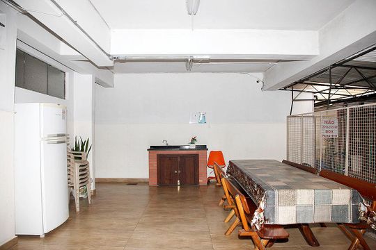 Área Comum - Churrasqueira de apartamento à venda com 2 quartos, 68m² em Menino Deus, Porto Alegre