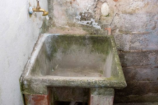 Área de Serviço de casa para alugar com 1 quarto, 30m² em Vila Santa Antonia, Diadema