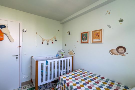 Quarto 2 de apartamento à venda com 2 quartos, 66m² em Santo Amaro, São Paulo