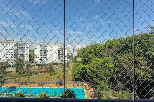 Vista da Sacada de apartamento à venda com 2 quartos, 66m² em Santo Amaro, São Paulo