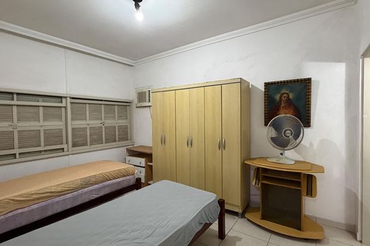 Suíte de apartamento para alugar com 1 quarto, 50m² em Gonzaga, Santos