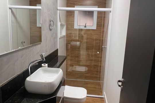 Banheiro 1 de casa para alugar com 2 quartos, 300m² em Jardim Marquesa, São Paulo