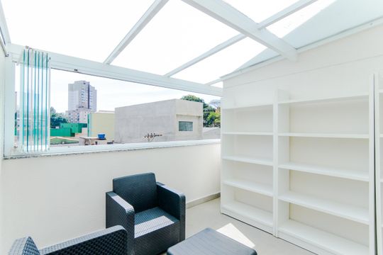 Varanda da Suíte 1 de apartamento para alugar com 2 quartos, 72m² em Vila Renata, Guarulhos