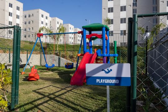 Área comum - Playground de apartamento à venda com 2 quartos, 41m² em Campo Grande, Rio de Janeiro