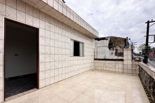 Sacada da Suíte  de casa para alugar com 2 quartos, 120m² em Alvarenga, São Bernardo do Campo