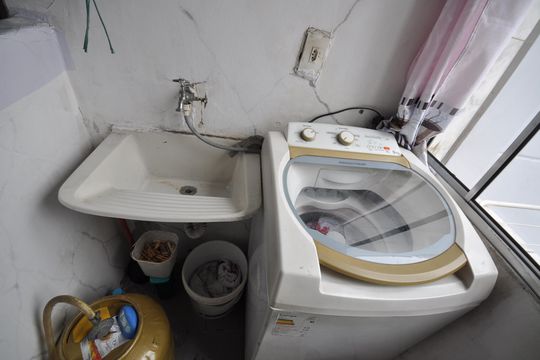 Área de serviço de apartamento à venda com 2 quartos, 45m² em Parque Edu Chaves, São Paulo