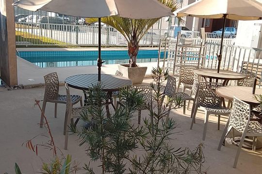 Área externa de apartamento para alugar com 2 quartos, 60m² em Maria da Conceicao, Contagem