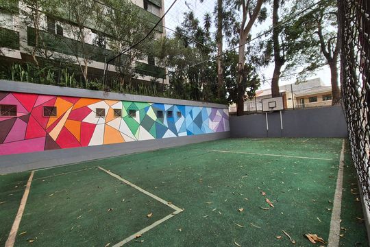 Área externa de apartamento à venda com 3 quartos, 155m² em Chácara Santo Antônio, São Paulo