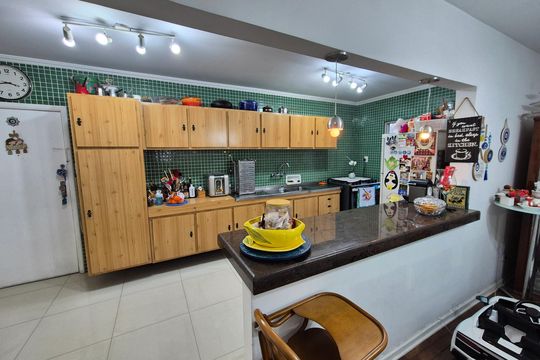 Cozinha de apartamento à venda com 3 quartos, 155m² em Chácara Santo Antônio, São Paulo