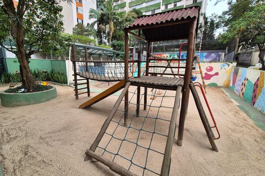 Área externa de apartamento à venda com 3 quartos, 155m² em Chácara Santo Antônio, São Paulo