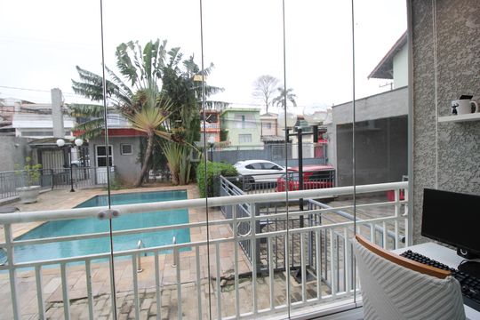Varanda de apartamento à venda com 2 quartos, 50m² em Vila Taquari, São Paulo