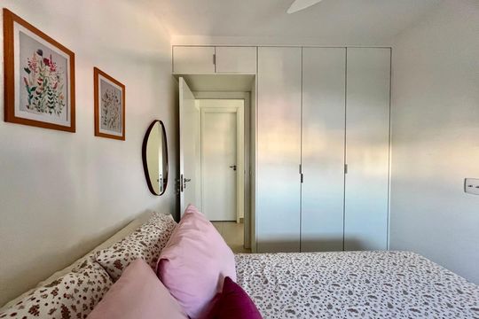 Quarto 2 de apartamento à venda com 2 quartos, 57m² em Fazenda Santa Cândida, Campinas