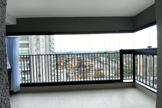 Varanda de apartamento para alugar com 2 quartos, 59m² em Caxingui, São Paulo