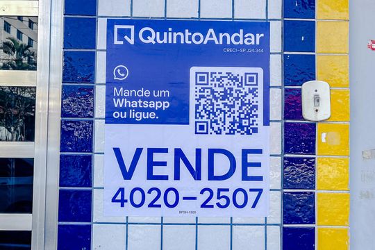 Plaquinha de apartamento à venda com 2 quartos, 85m² em Tatuapé, São Paulo