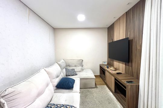 Sala de casa à venda com 4 quartos, 90m² em Conjunto Nova Pampulha (justinopolis), Contagem