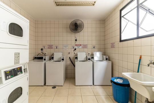 Lavanderia de apartamento à venda com 1 quarto, 40m² em Higienópolis, São Paulo