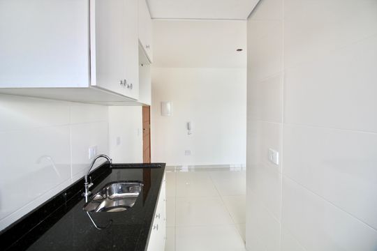 Cozinha de apartamento para alugar com 2 quartos, 40m² em Vila Talarico, São Paulo
